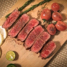 牧悦时刻原切西冷牛排 900g(约5-6片)