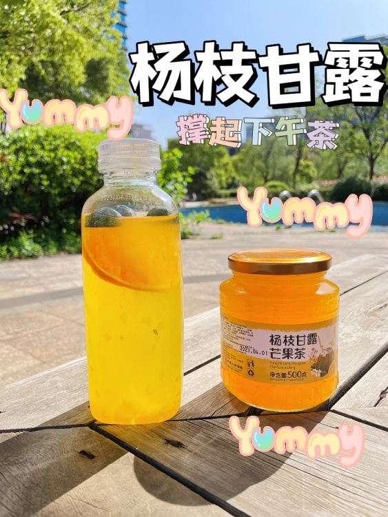 【3罐装，杨枝甘露芒果茶500g/罐】