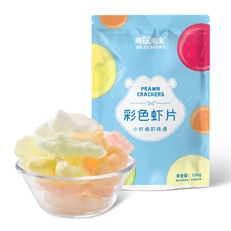 自己炸怀旧虾片 海狸先生（5盒装）
