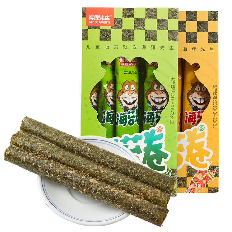 海苔卷  海狸先生（27g/盒）