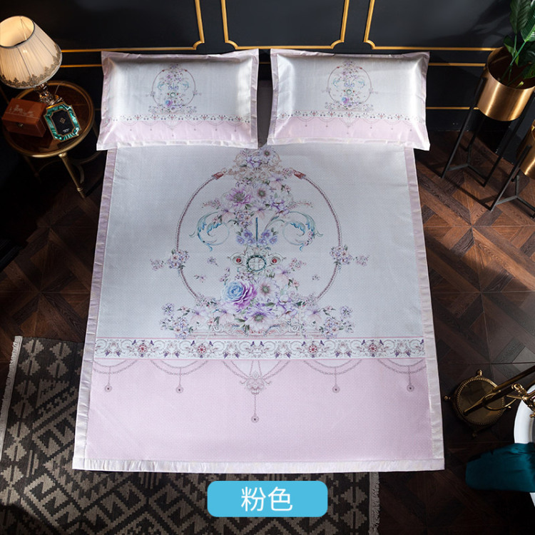 600d数码印花凉席