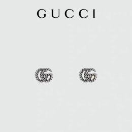 【GUCCI 双G女士耳环】（1901372）（正品保证 质保一年）珍贵而精致的护身符，轻抚肌肤，如梦如幻,轻盈剔透，美感独特，折射出闪耀的璀璨光芒，时间在变，但我们追寻美的心从未改变，大牌设计,彰显女性的高端气质