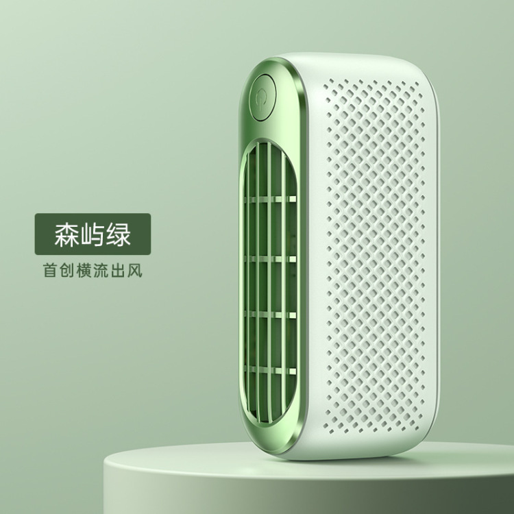 【1个装，锐舞 手持小空调-L20】突破行业瓶颈，采用全新60片仿航空风轮，强效聚风，风量多6倍，吹一遍就凉快！