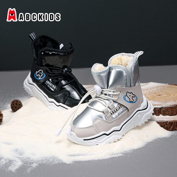 abckids童鞋冬季新款男童女童雪地靴 SY151611033ZA