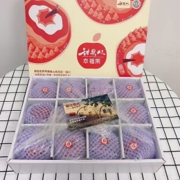 【12枚，国宴苹果】6枚维纳斯黄金果+6枚阿珍富士，每颗苹果个头都在80mm以上，苹果基地在陕西洛川，无农药有机种植，放心吃