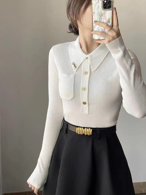 【30%羊毛 杨树林POLO衫】